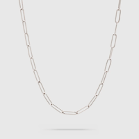 TOM WOOD   Box Chain   silver