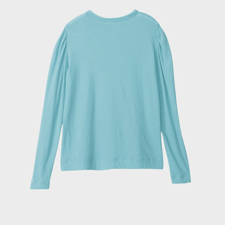CINOH   パフスリーブTシャツ[TURQUOISE]