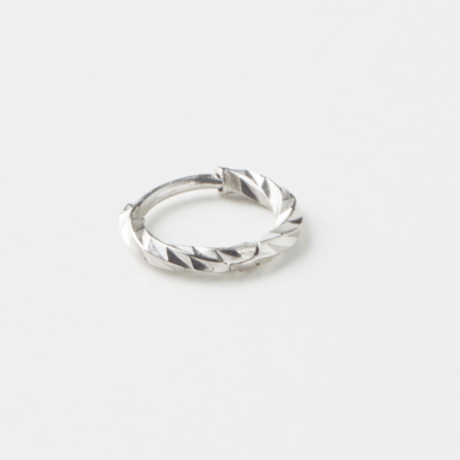 MARIA BLACK Fine Jewellery  DC Huggie 7mm - White Gold