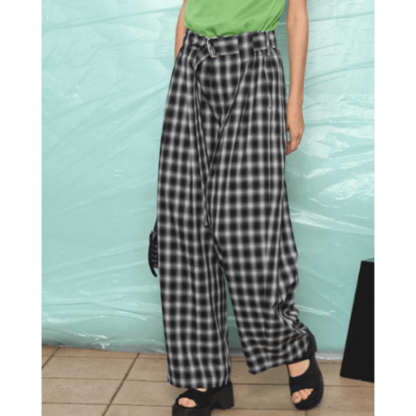 Maison Special  Two Tuck Barrel Trousers
