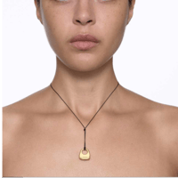 MARIA BLACK  Tote Medium Necklace 90cm - Yellow Gold