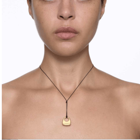 MARIA BLACK  Tote Medium Necklace 90cm - Yellow Gold