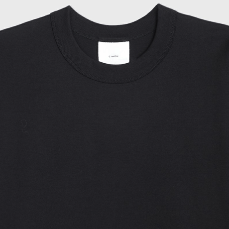 CINOH   REFINA ベーシックT-SHIRT[BLACK]