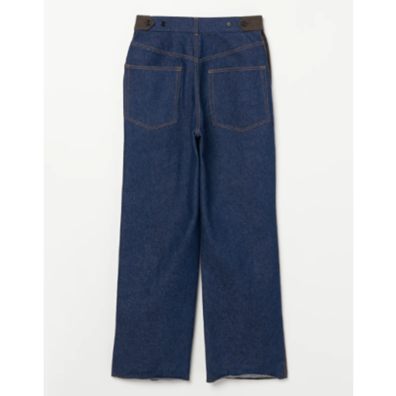 INSCRIRE Loose Fit Pants INDIGO デニム Denim Loose Fit Pants INDIGO – INSCRIRE