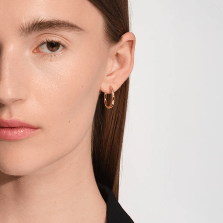 TOM WOOD   Classic Hoops Medium (Gold)