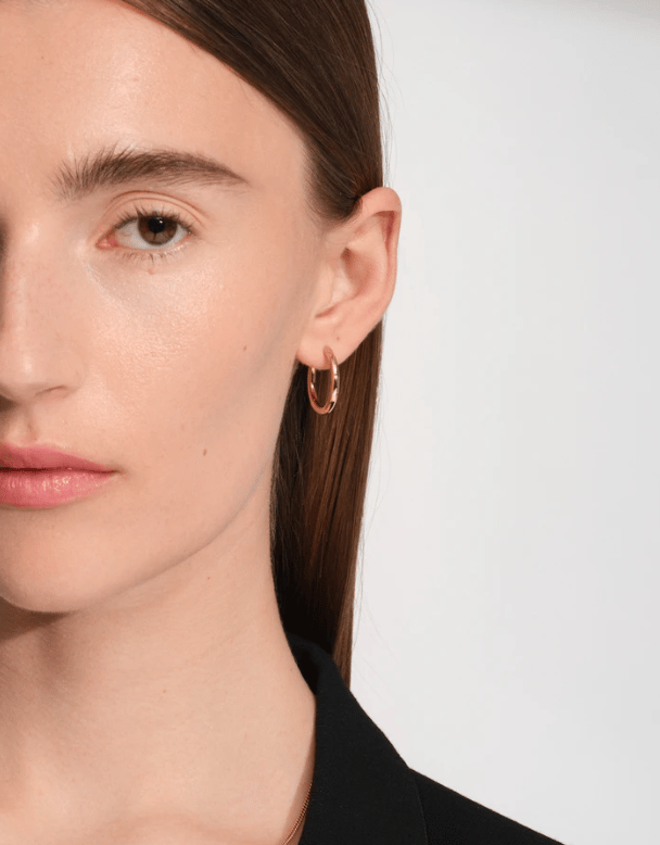 TOM WOOD Classic Hoops Medium (Gold) | UNKER