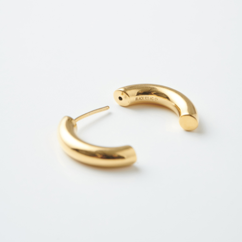 MARIA BLACK Follow The Path Hoop 25 Pierced Ea