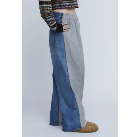 INSCRIRE    Hybrid Sweat Denim Pants