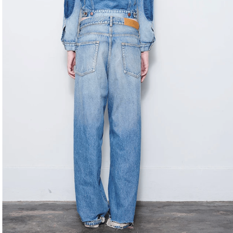 INSCRIRE Denim Baggy Pants ( BLUE USED) | UNKER INSCRIRE Denim Baggy Pants ( BLUE USED) | UNKER