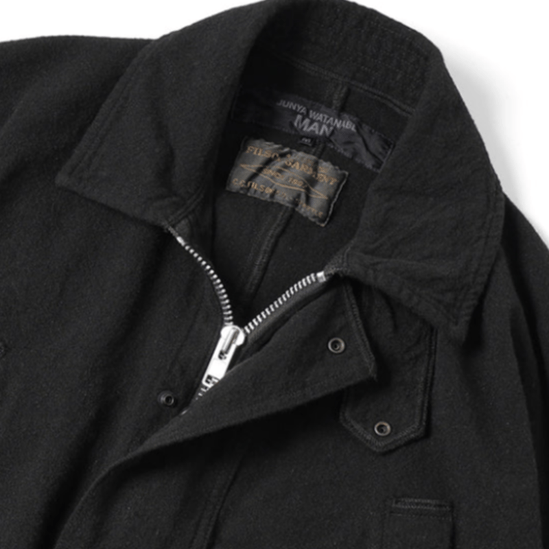 JUNYA WATANABE MAN ウールアクリルツイル 製品染縮絨 FILSON Wネ