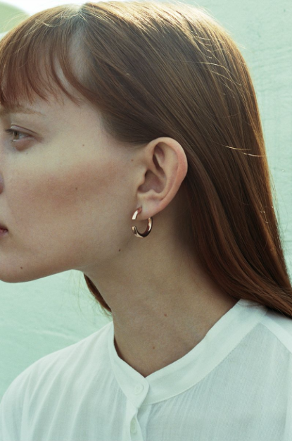 MARIA BLACK Disrupted 22 Earring gold | UNKER MARIA BLACK Disrupted 22 Earring gold | UNKER