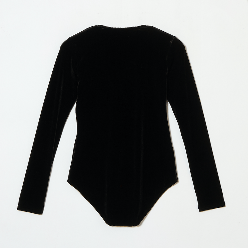 chika kisada ベロアボディースーツ | UNKER