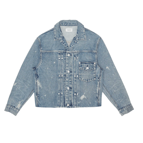 TANAKA    THE JEAN JACKET - BLEACH BLUE