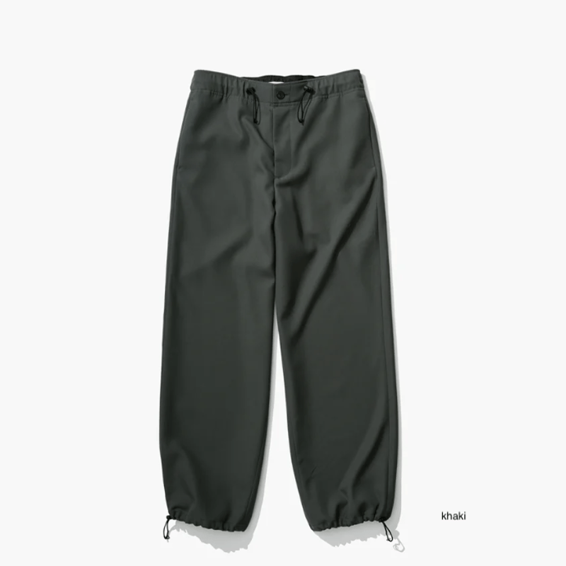 未使用級 ATON エイトン Back satin basic pants 4 ATON / エイトン | BACK SATIN BASIC PANTS バックサテン