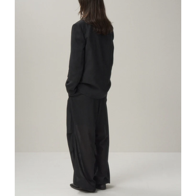 ATON TECHNO WOOL ETERMIN | COLLARLESS JACKET |