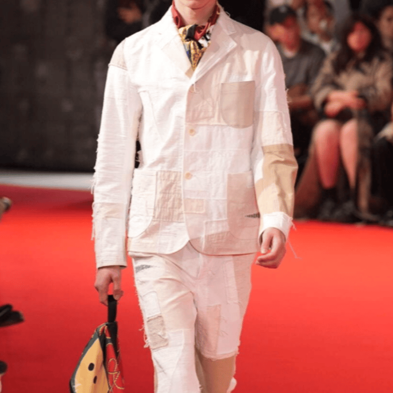 JUNYA WATANABE MAN 綿麻オックス×綿ギャバ×多素材MIX | UNKER