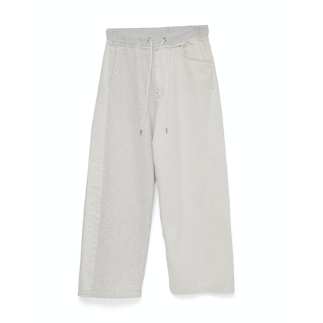 FACETASM    DENIM MARGING SWEAT PANTS