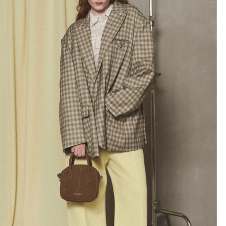 MAISON SPCIAL  Wide Strap Boston Bag