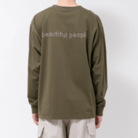beautiful people  スビンMVSジャージーサシコロゴロングT