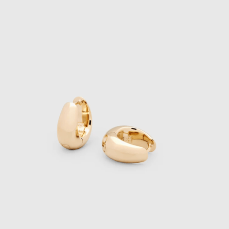 TOMWOOD   Ice Hoop Small   Gold