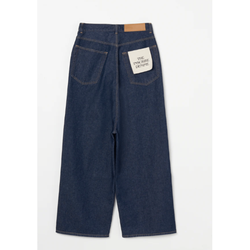 INSCRIRE Denim Loose Fit Pants( INDIGO) | UNKER INSCRIRE Denim Loose Fit Pants( INDIGO) | UNKER