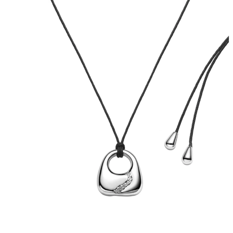 MARIA BLACK  Weekender Flash Necklace 90cm - Silver