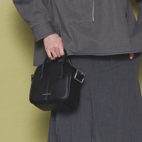 MAISON SPCIAL  Wide Strap Boston Bag