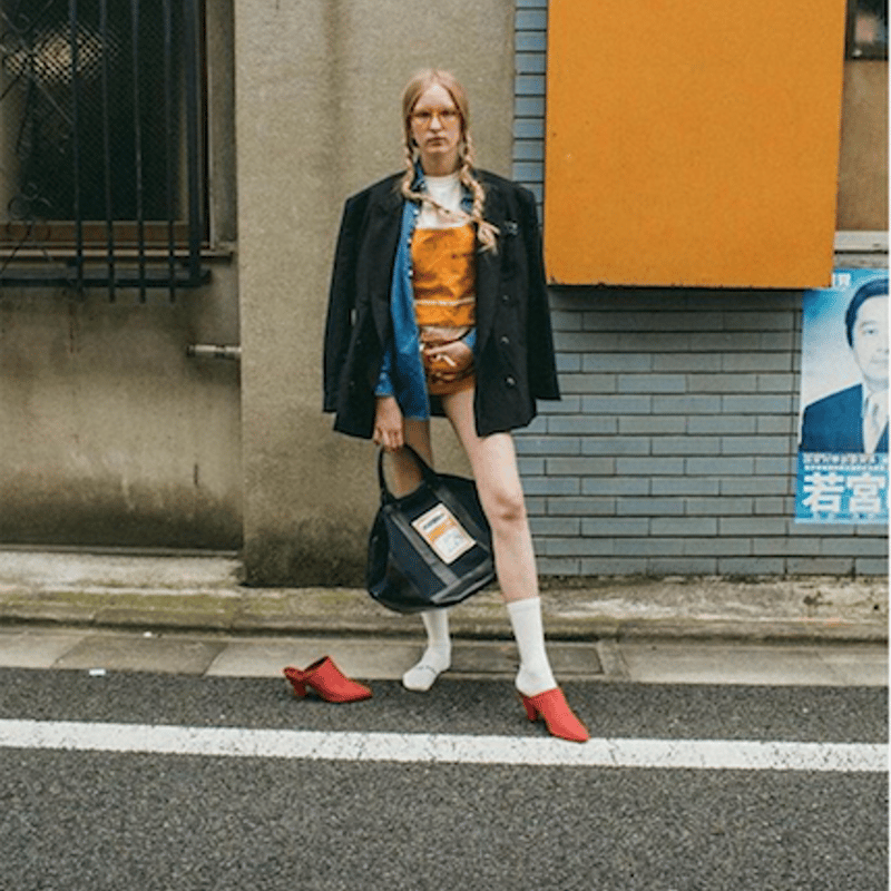 MAISON EUREKA メゾンエウレカ　ミュール MAISON EUREKA febric mule ファブリックミュール | UNKER