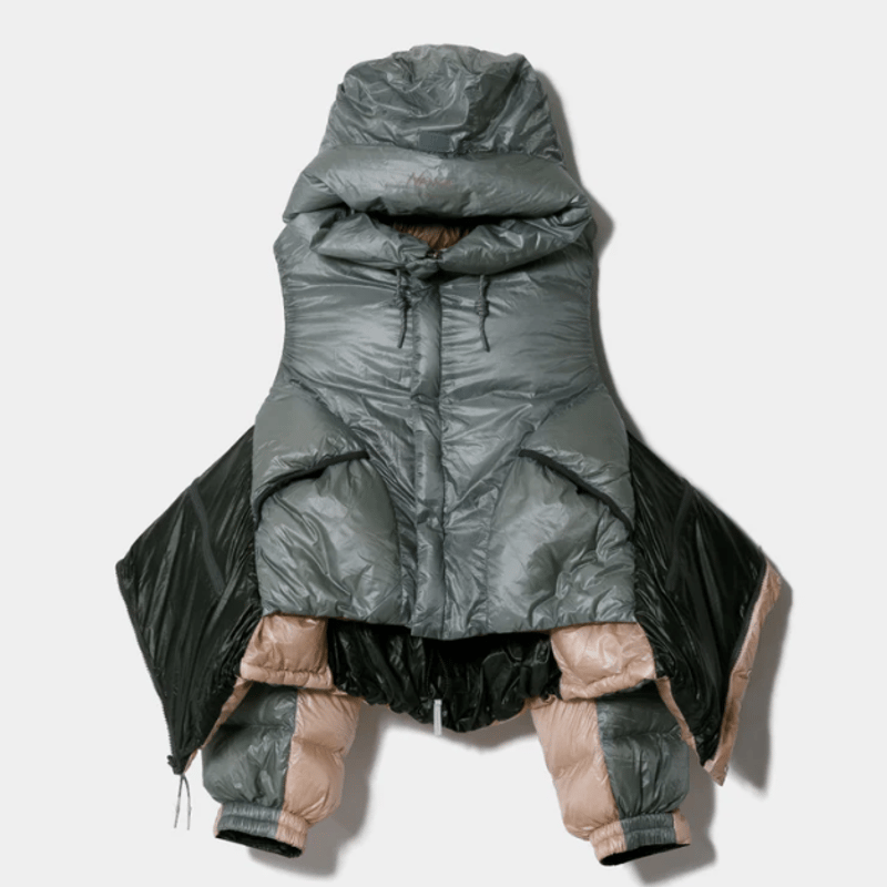 beautiful people NANGA multilayering down vest