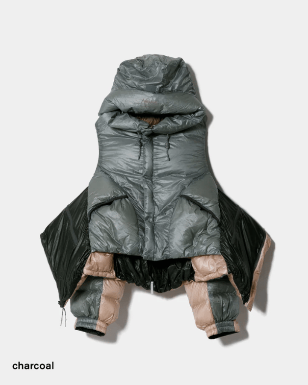 beautiful people NANGA multilayering down vest
