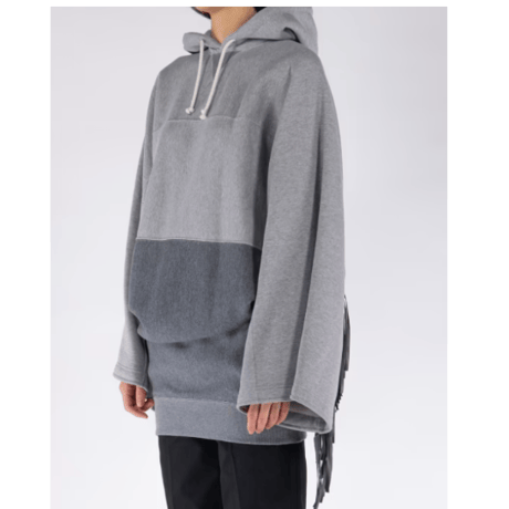 JUNYA WATANABE  綿裏毛×フェイクレザー