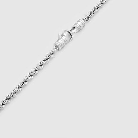 TOMWOOD   Rope Bracelet  silver 7.7INC