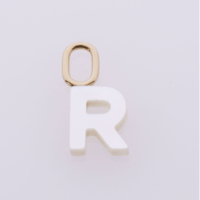 MARIA BLACK　Lucid R Charm - Yellow Gold