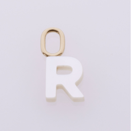 MARIA BLACK　Lucid R Charm - Yellow Gold