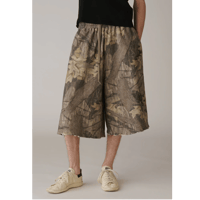 INSCRIRE    Sweat Half Pants  (camo)