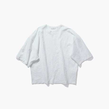 ATON   SHRINK FRESCA JERSEY | WIDE SLEEVE T-SHIRT