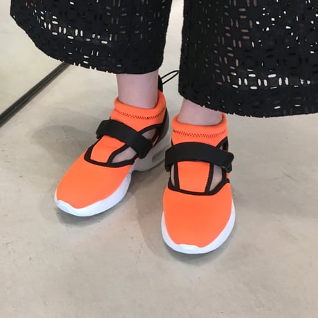 MSGM ナイロン＆レザースニーカー