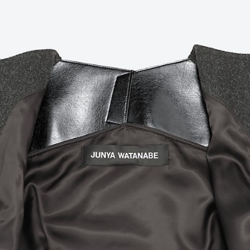 JUNYA WATANABE 23AW フェイクレザー ボンバージャケット