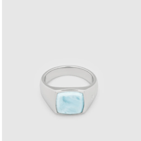 TOM WOOD Kay Ring Ice Blue