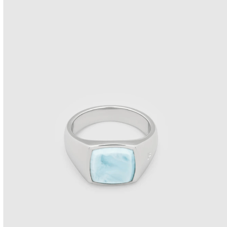 TOM WOOD Kay Ring Ice Blue