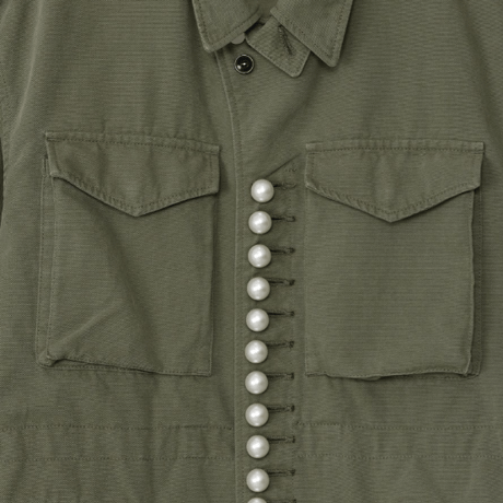 CINOH   PEARL BUTTON M-43 FIELD JACKET