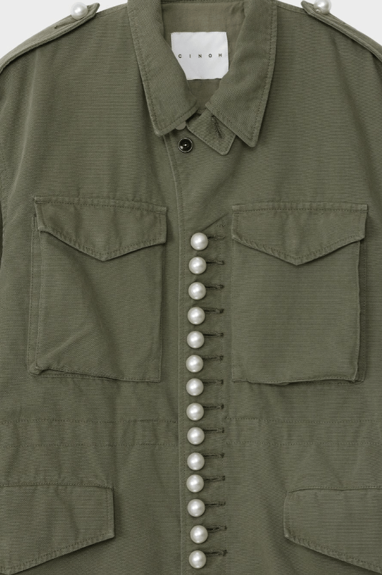 CINOH PEARL BUTTON M-43 FIELD JACKET | UNKER