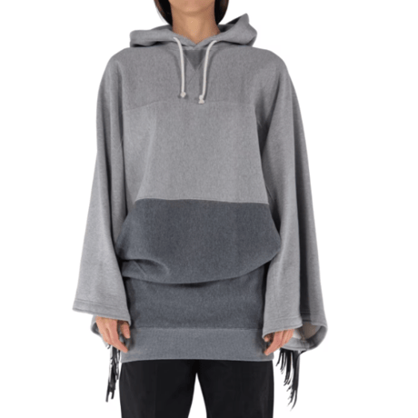 JUNYA WATANABE  綿裏毛×フェイクレザー