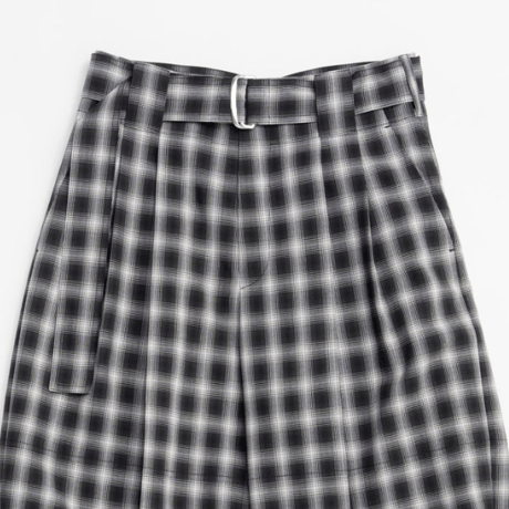 Maison Special  Two Tuck Barrel Trousers