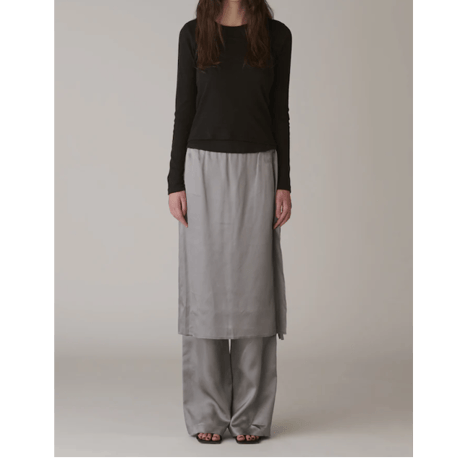 INSCRIRE  Cupro Layered Pants