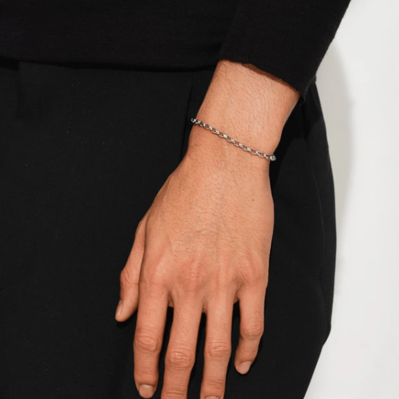 TOMWOOD Lee Bracelet silver (7,7INC) | UNKER