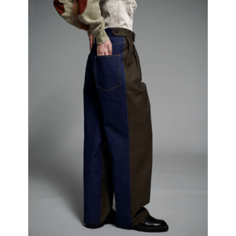 新アンスクリアINSCRIREデニムコンビパンツHybridDenimPants 182823906_o3.png?