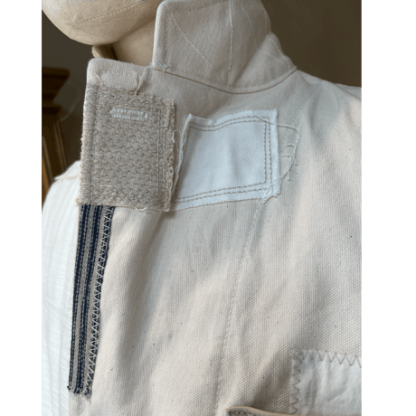 JUNYA WATANABE MAN   綿麻オックス×綿ギャバ×多素材MIX