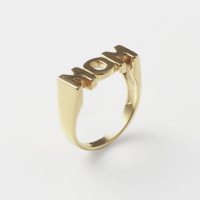 MARIA BLACK  Mom Ring - Yellow Gold