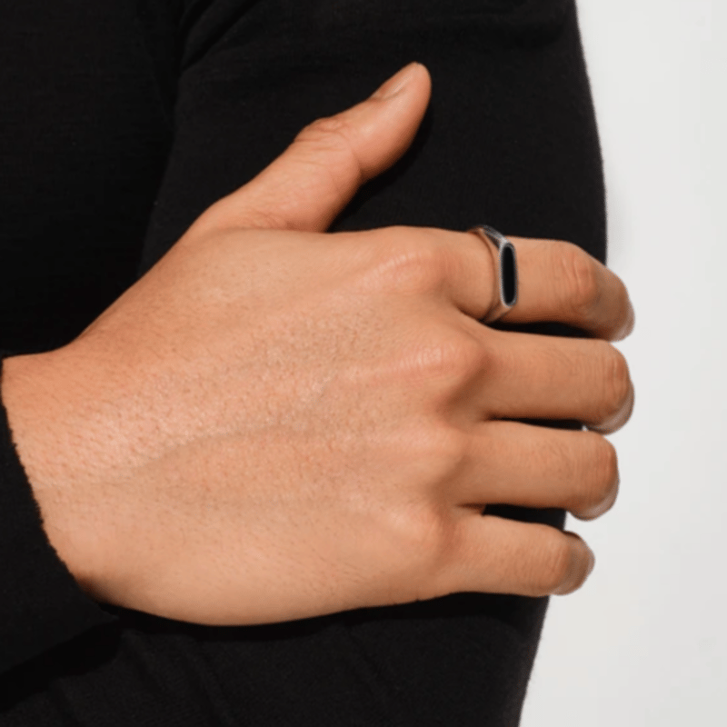 アクセサリー TOMWOOD Mario Ring Onyx 50 TOMWOOD - マリオ リング / Mario Ring Onyx / オニキス | STORY